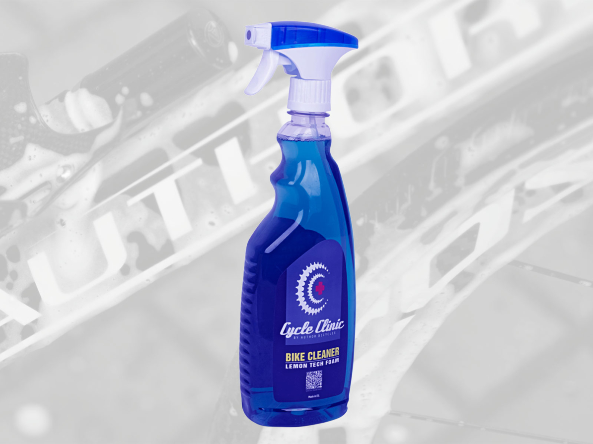 detail AUTHOR Čistič Cycle Clinic Bike Cleaner LemonTechFoam 750 ml